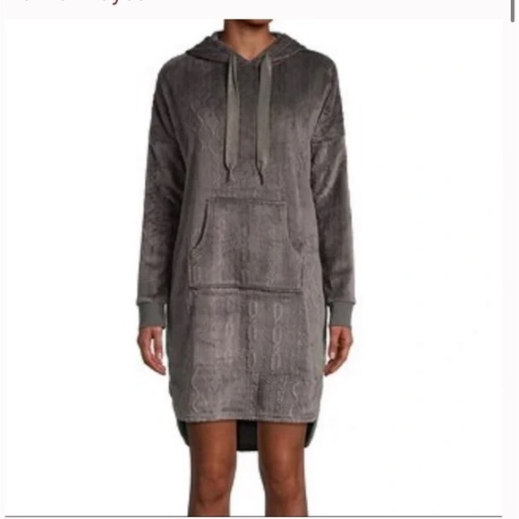 Denver Hayes Oversized Cozy Lounge Sweater Nightdress Women’s Size Large - Picture 1 of 8